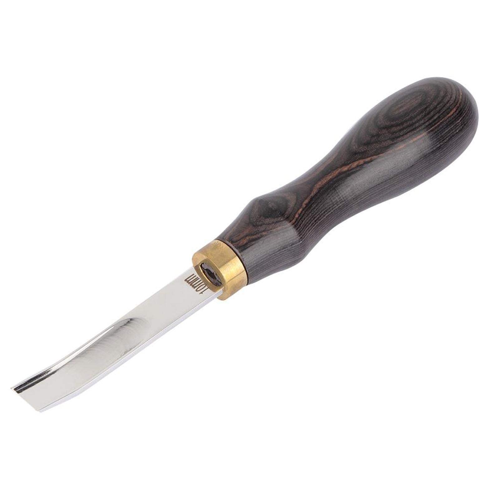 Professional Leather Edge Beveler & Skiving Tool - 10MM Wide French Mouth Leather Craft Cutting Tool for Leather Repair, DIY Projects & Leatherworking - Perfect for Belts, Wallets, Bags & Leather Accessories (Black)