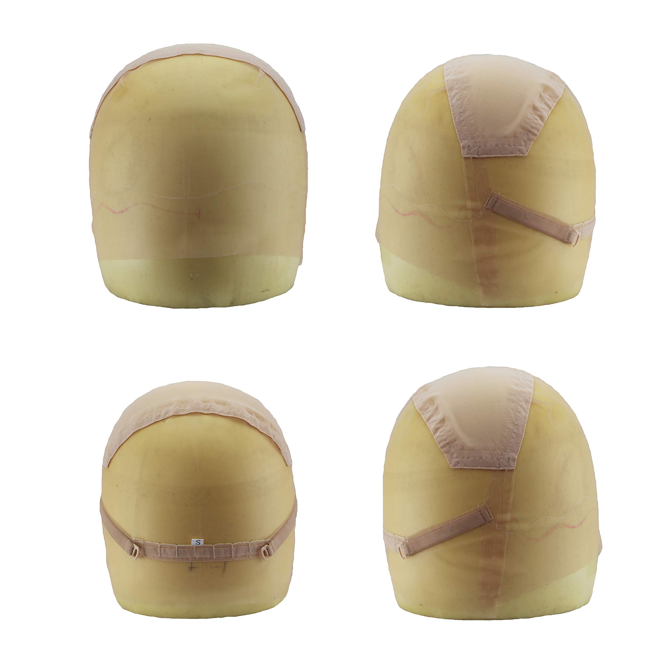 Premium Human Hair Lace Wig Cap for Making Wigs - Adjustable Strap Full Lace Wig Foundation (Small Size, Transparent) | Perfect for Salon Styling, Cosplay & Daily Wear