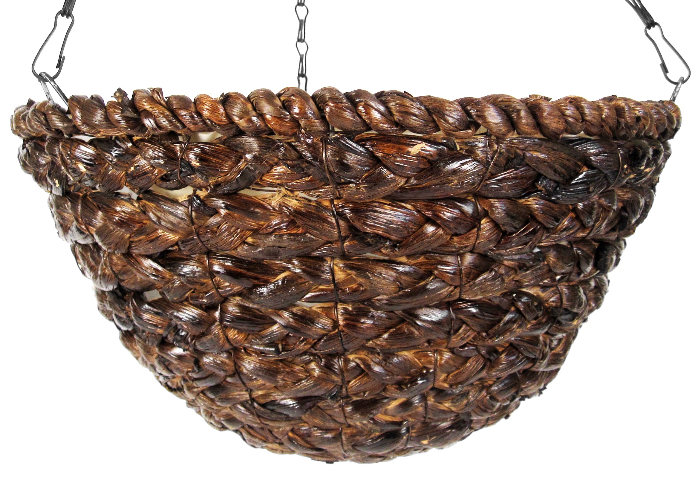 Super Moss Wood Woven Basket - 14