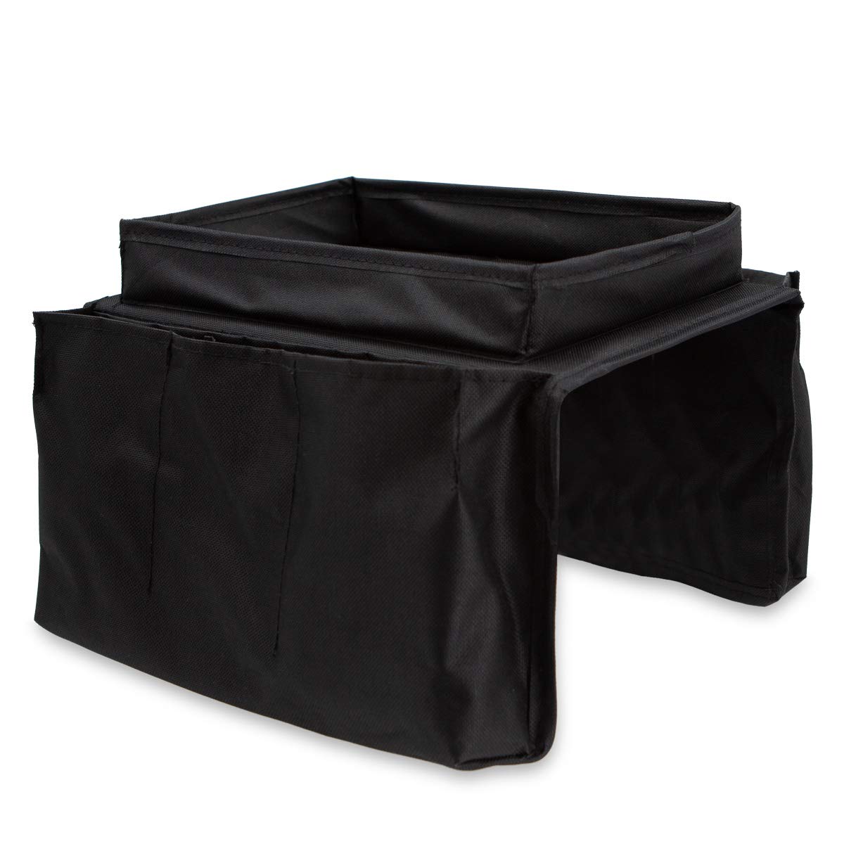 Car Armrest Organizer with Multiple Pockets - Perfect for Storage in Vehicles, Travel & Road Trips