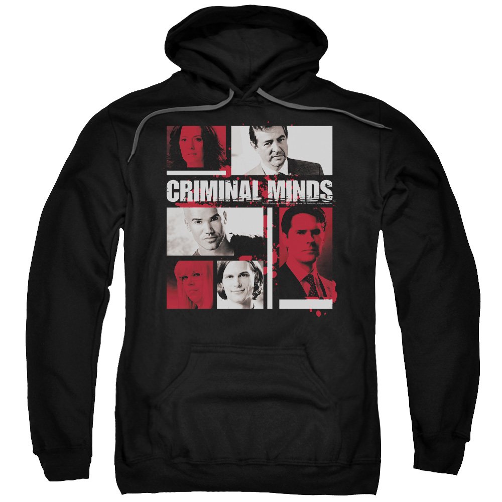 Criminal Minds TV Show Character Hoodie - Unisex Pullover Sweatshirt for Men & Women | Casual Wear, Fan Merchandise, Gifts for Crime Drama Lovers