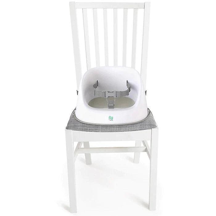 Ingenuity Ity Simplicity Seat™ Easy Clean Booster Chair - Oat Color - High Chair for Toddlers & Babies - Perfect for Dining, Travel & Outdoor Use