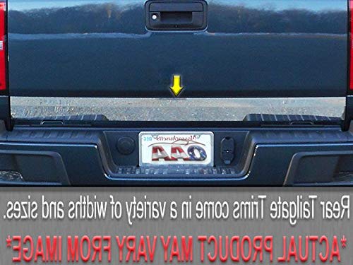 BRIGHTT-QA592203 Stainless Steel Tailgate Accent Trim - 1 Piece for 1994-1999 Dodge Ram Pickup Trucks - Enhances Truck Appearance & Protects Tailgate from Scratches