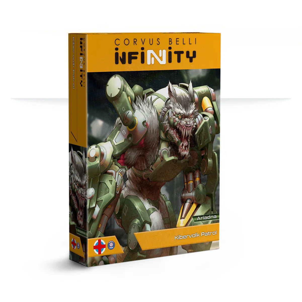 Ariadna Kibervolk Patrol Miniatures - Sci-Fi Wargaming Figures for Infinity Tabletop Game - Perfect for Collectors and Tactical Battles