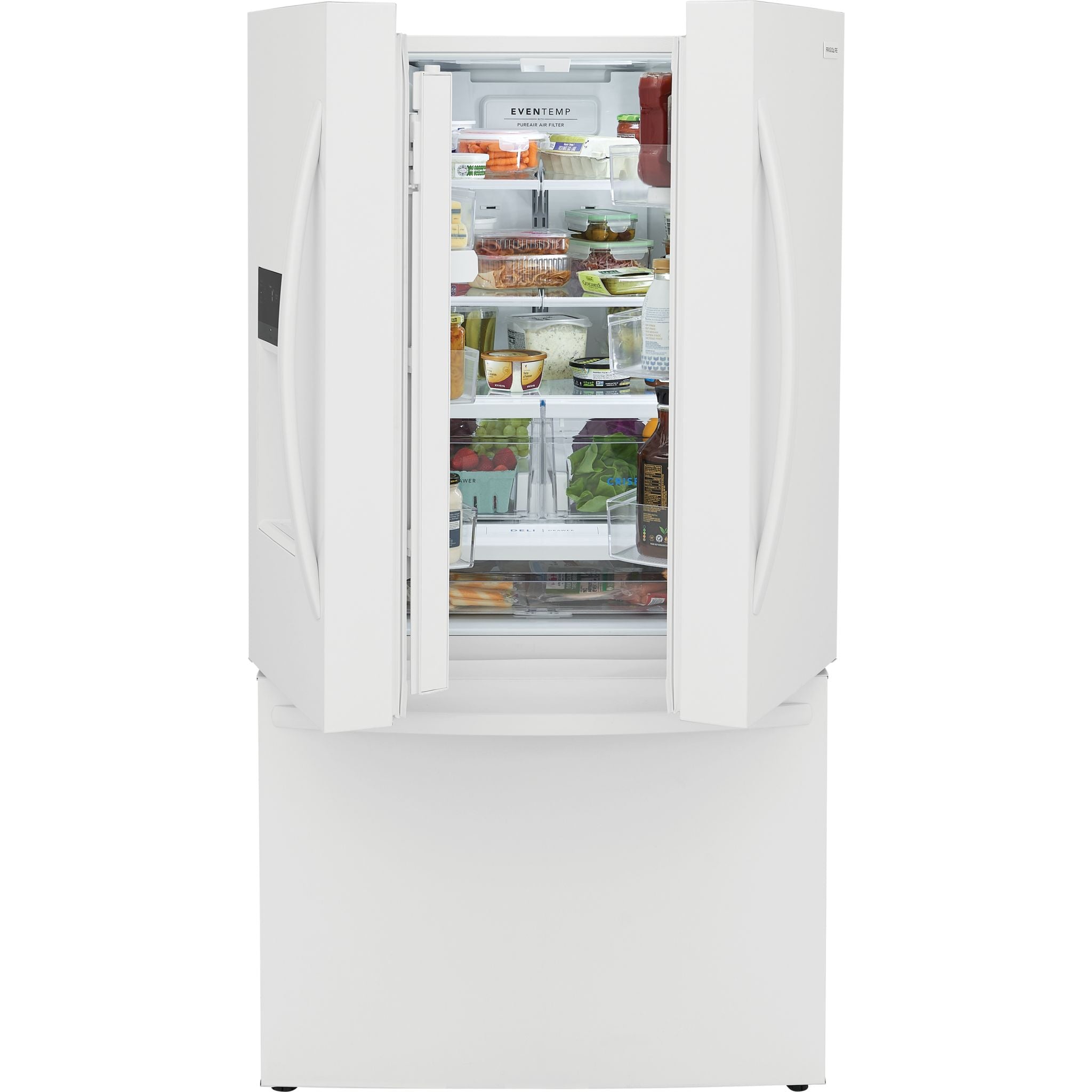 Frigidaire FRFS2823AW 36 Inch French Door Refrigerator with Ice Maker - Energy Star Certified White Fridge for Kitchen & Home