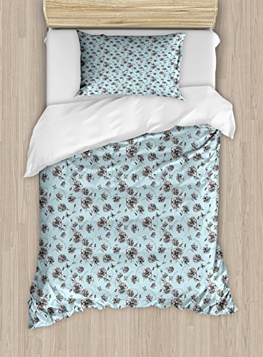 Charcoal Grey Baby Blue