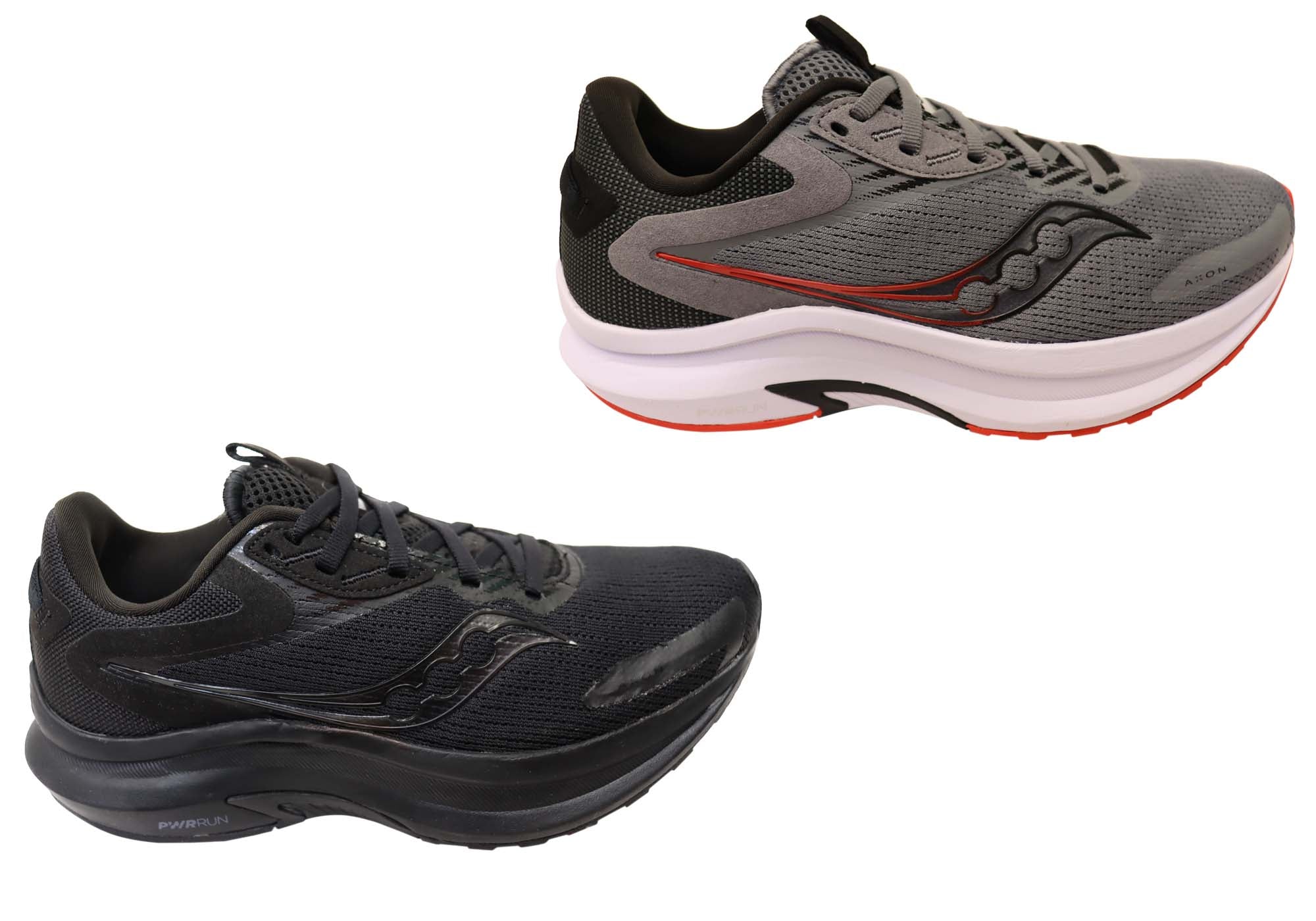 Saucony Men's Axon 2 Running Shoes - Lightweight Cushioned Athletic Sneakers for Jogging, Gym Workouts & Daily Walking