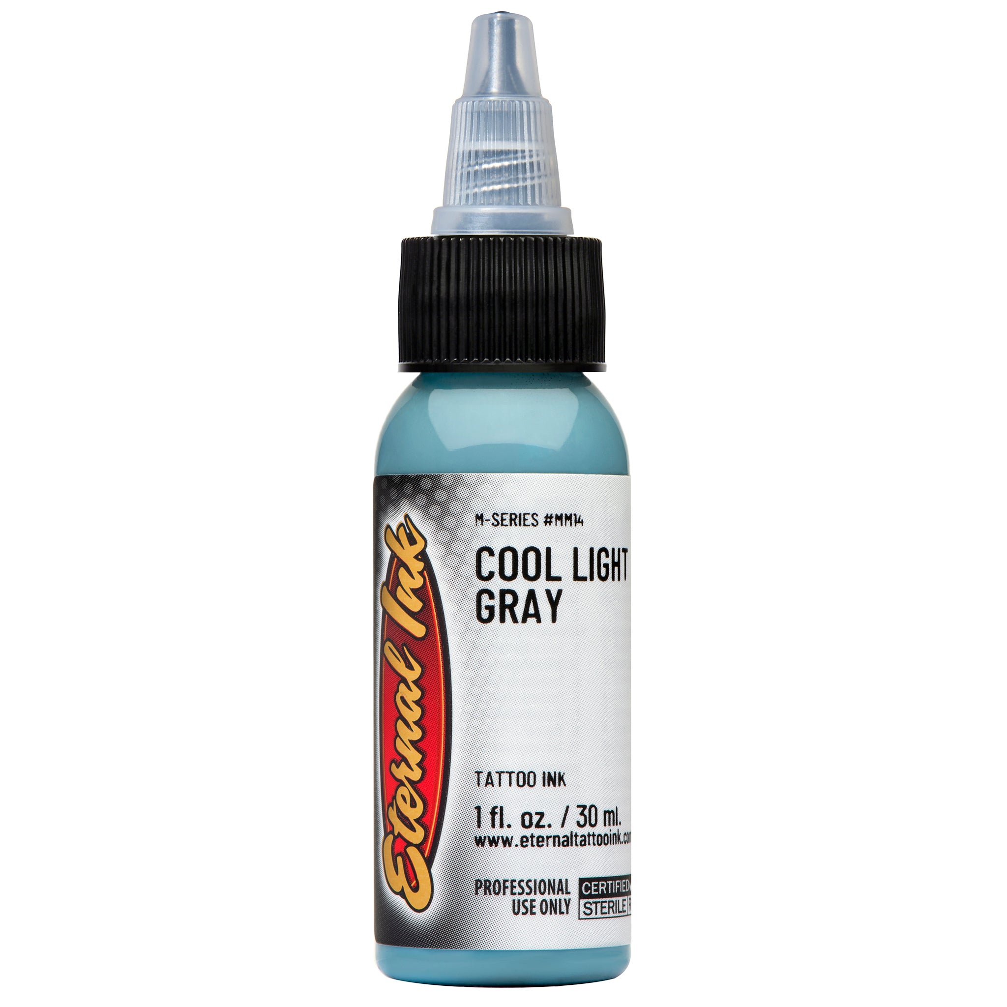 Eternal M Series Cool Light Gray Ink - Premium Fountain Pen Ink for Smooth Writing - Perfect for Calligraphy, Journaling, and Office Use