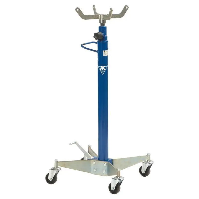 AC Hydraulic Telescopic Transmission Jack - Heavy Duty Car Lift for Auto Repair & Maintenance | Perfect for Mechanics, DIY Garage & Professional Workshops