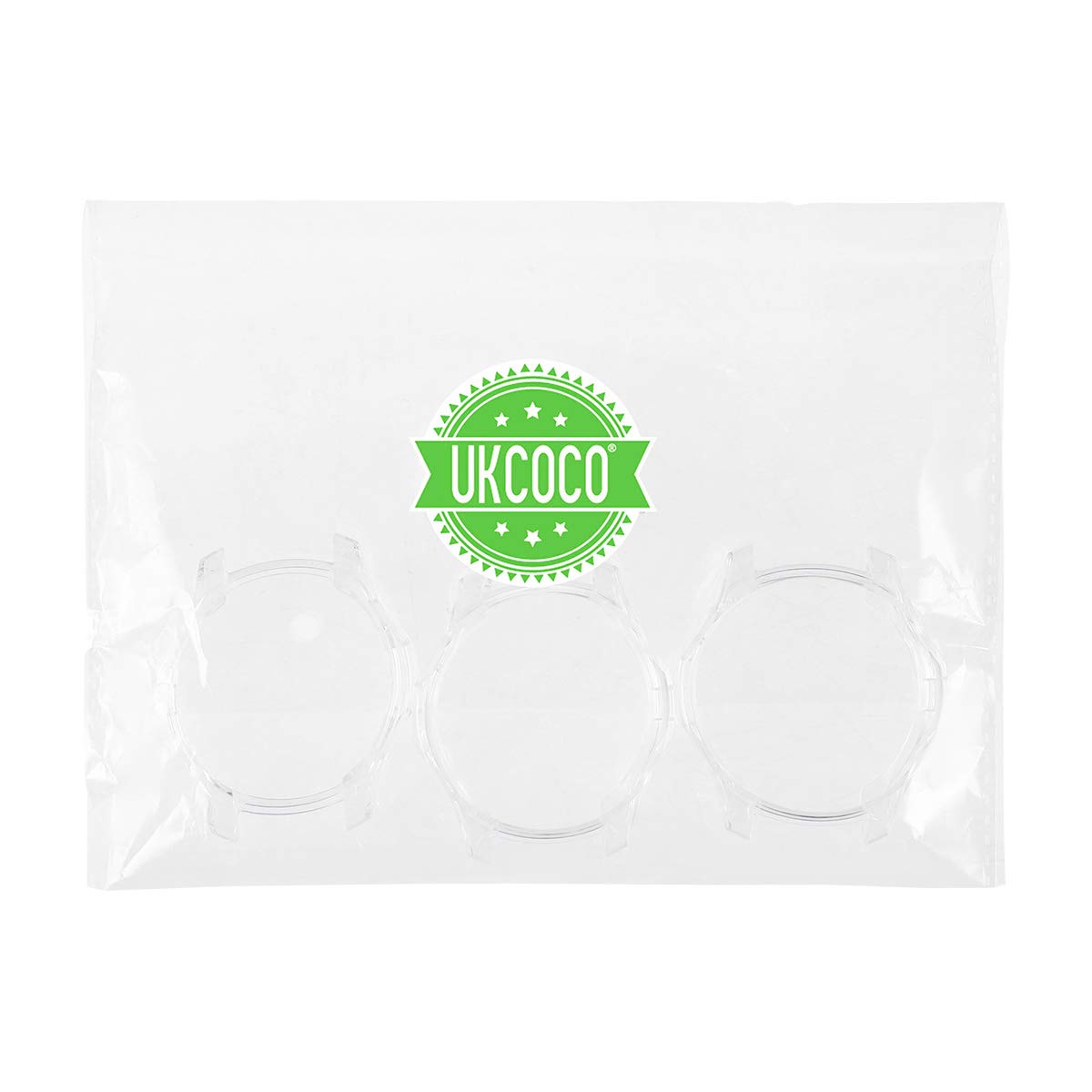UKCOCO 3-Pack Smart Watch Case Cover - Durable Metal Frame Protector for Apple Watch & Samsung Galaxy Watch - Perfect for Workouts, Outdoor Activities & Daily Wear Protection