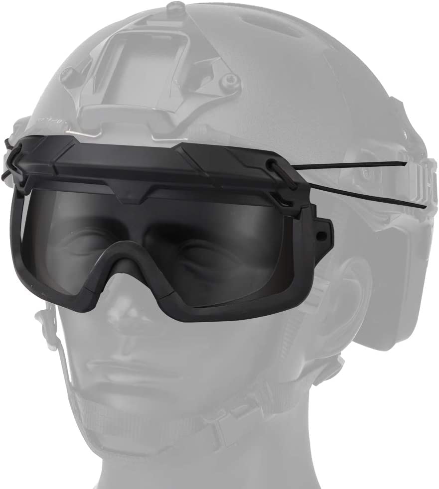 Tactical Airsoft Helmet with Steel Mesh Mask & Goggles - Military-Grade Protection for Hunting, Paintball, Outdoor Sports & CS Shooting Games | Perfect for Airsoft Battles, Range Training & Tactical Adventures