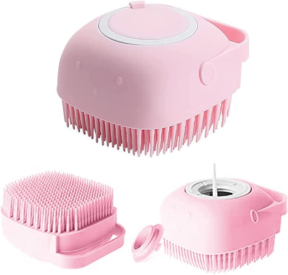 MADDELENA Hair & Scalp Massage Brush - Silicone Body Wash Scrubber for Shower & Bath - Exfoliating Cleaner & Massager for Shampoo & Soap - Perfect for Relaxation & Deep Cleansing