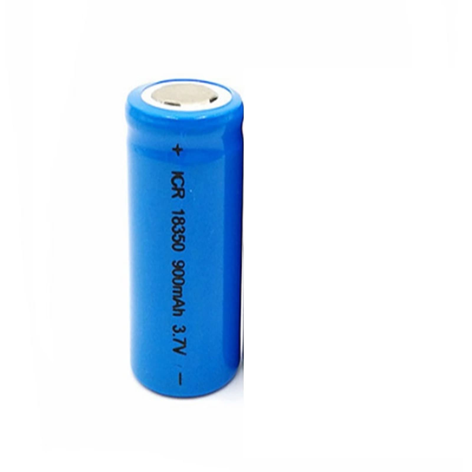 High Capacity 3.7V 900mAh 18350 Li-Ion Rechargeable Batteries for Flashlights, Vapes & Electronic Devices - Long Lasting Power Supply