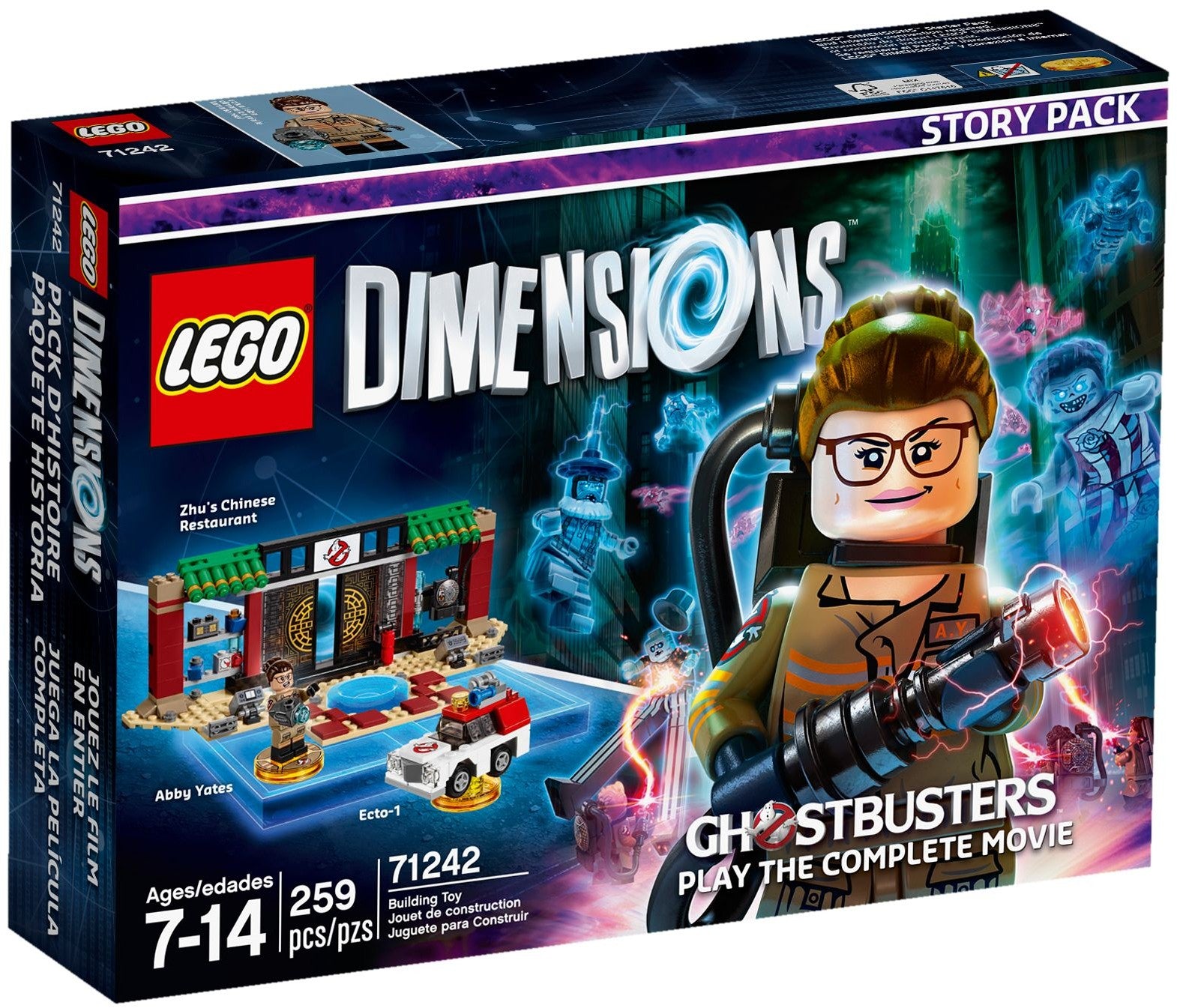 LEGO Ghostbusters 71242 Movie Story Pack - Complete Play Set for Kids & Collectors | Perfect for Role-Playing, Gift Giving & Display