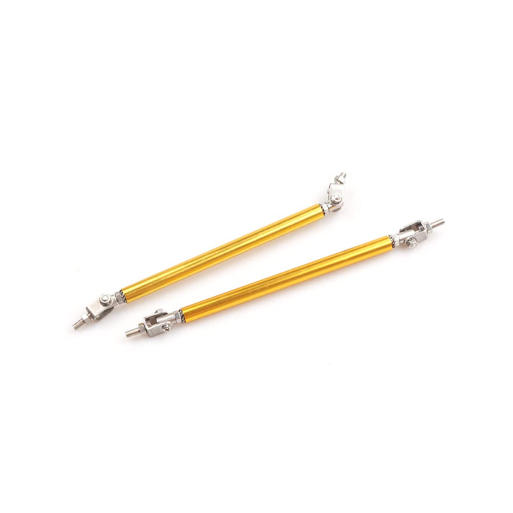 Gold Adjustable Bumper Lip Splitter 150mm - Car Styling & Support