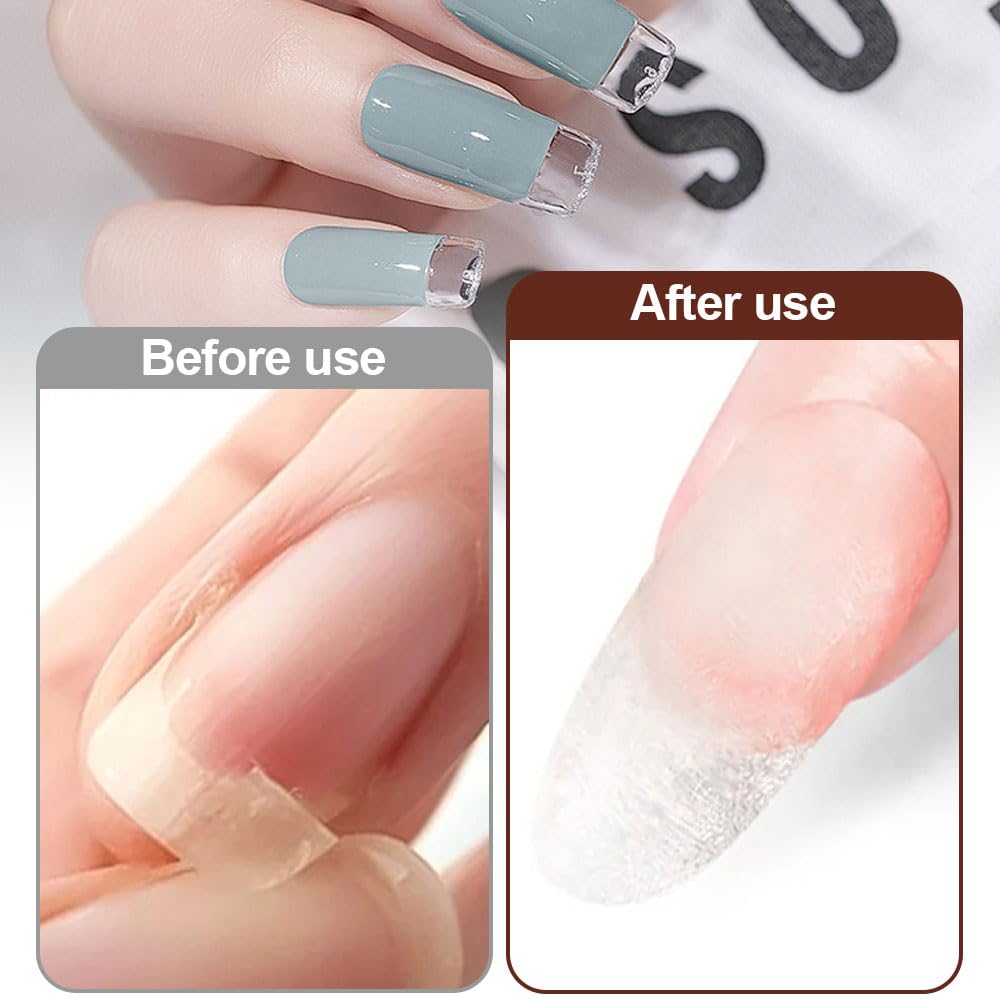 **Professional Nail Repair Gel Kit - Quick Fix for Split & Broken Nails, Natural Nail Strengthener, Portable Cracked Nail Treatment (2 Pcs) - Perfect for Home, Travel & Salon Use**