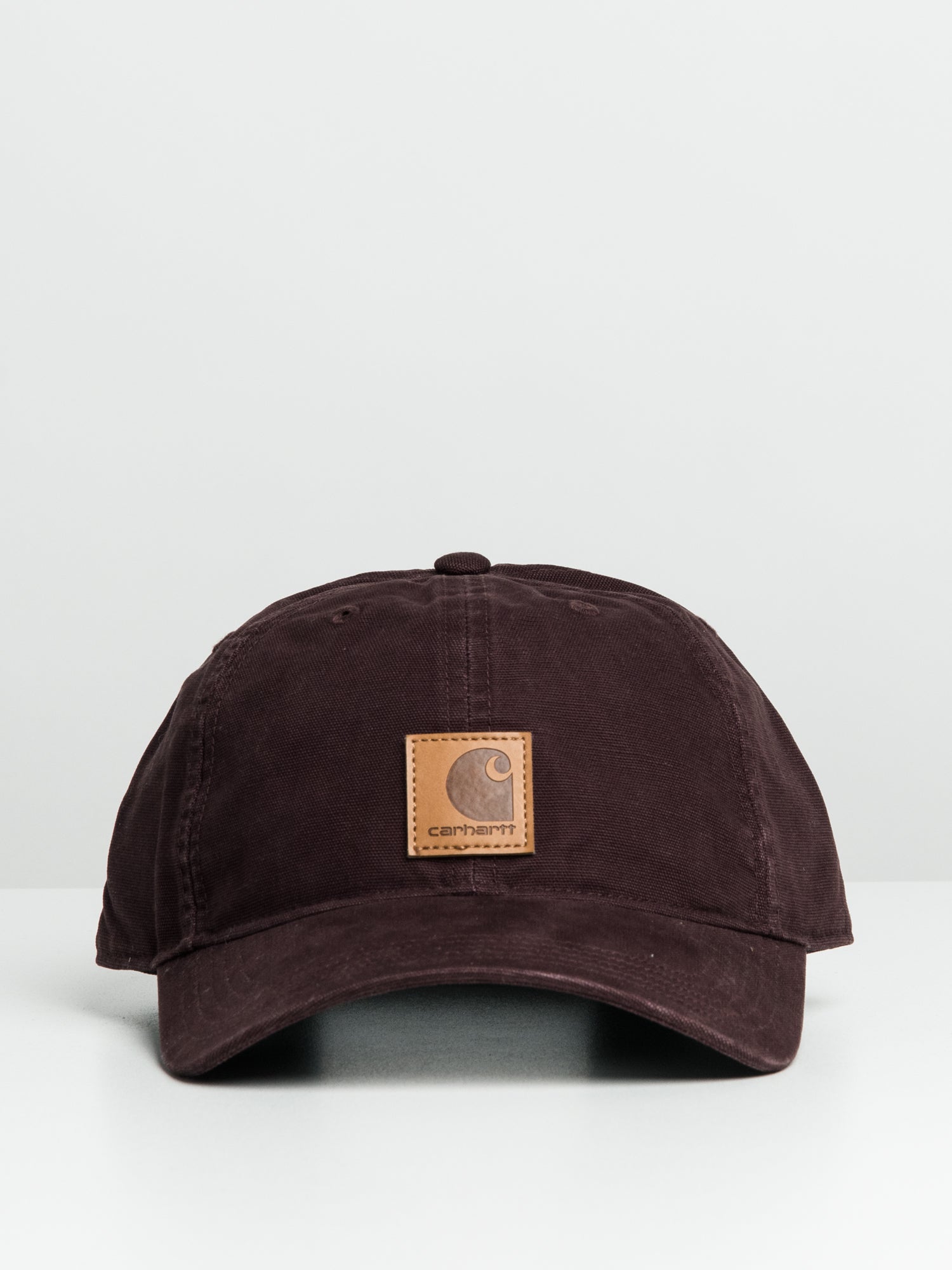 Carhartt Odessa Canvas Cap in Blackberry - Durable Work Hat for Outdoor Activities, Construction, and Everyday Wear