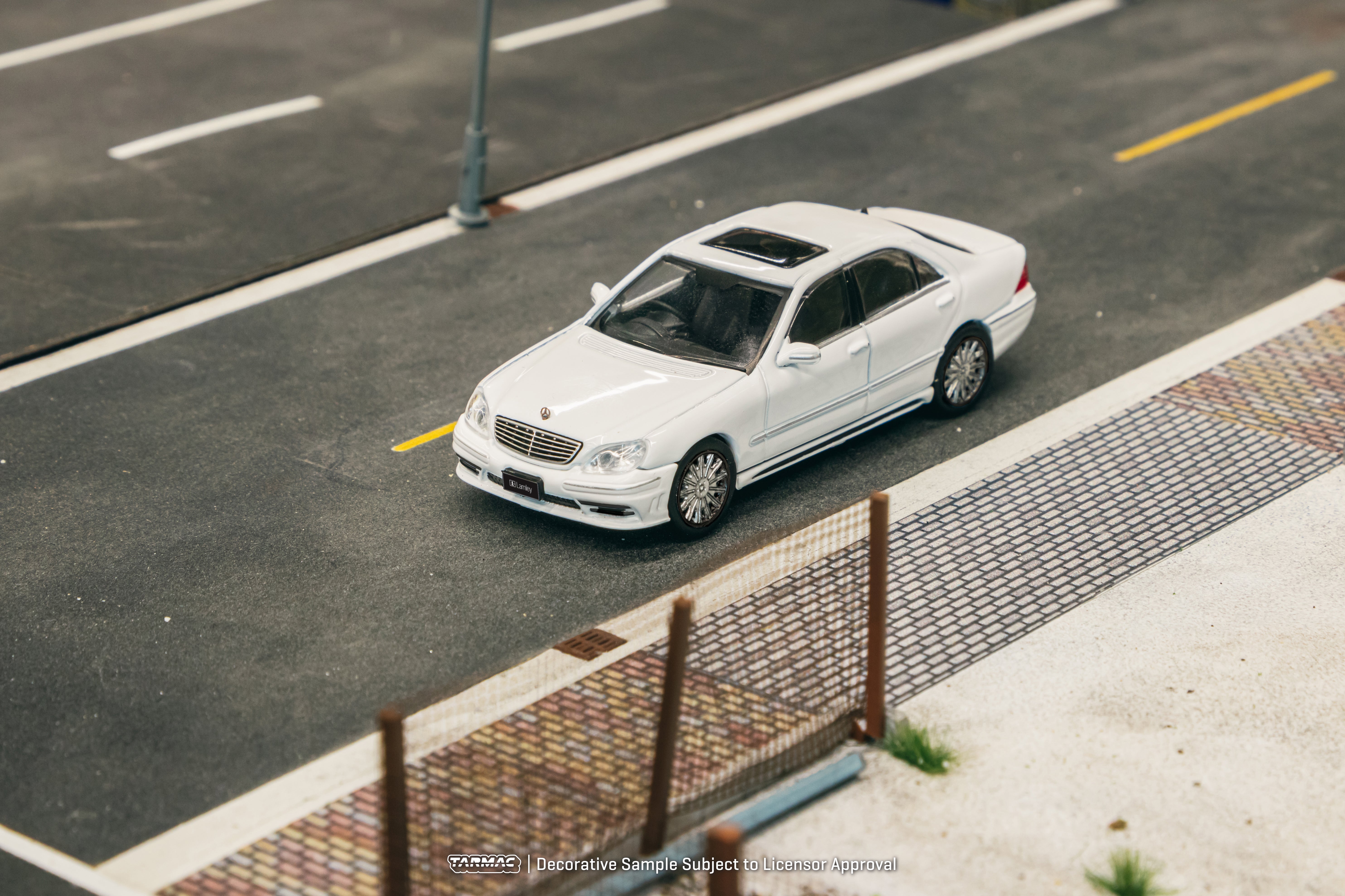 Tarmac Works 1/64 Mercedes Benz S Class Wald Alabaster White Lamley Special Edition Diecast Model Car - Perfect for Collectors & Display | GLOBAL64