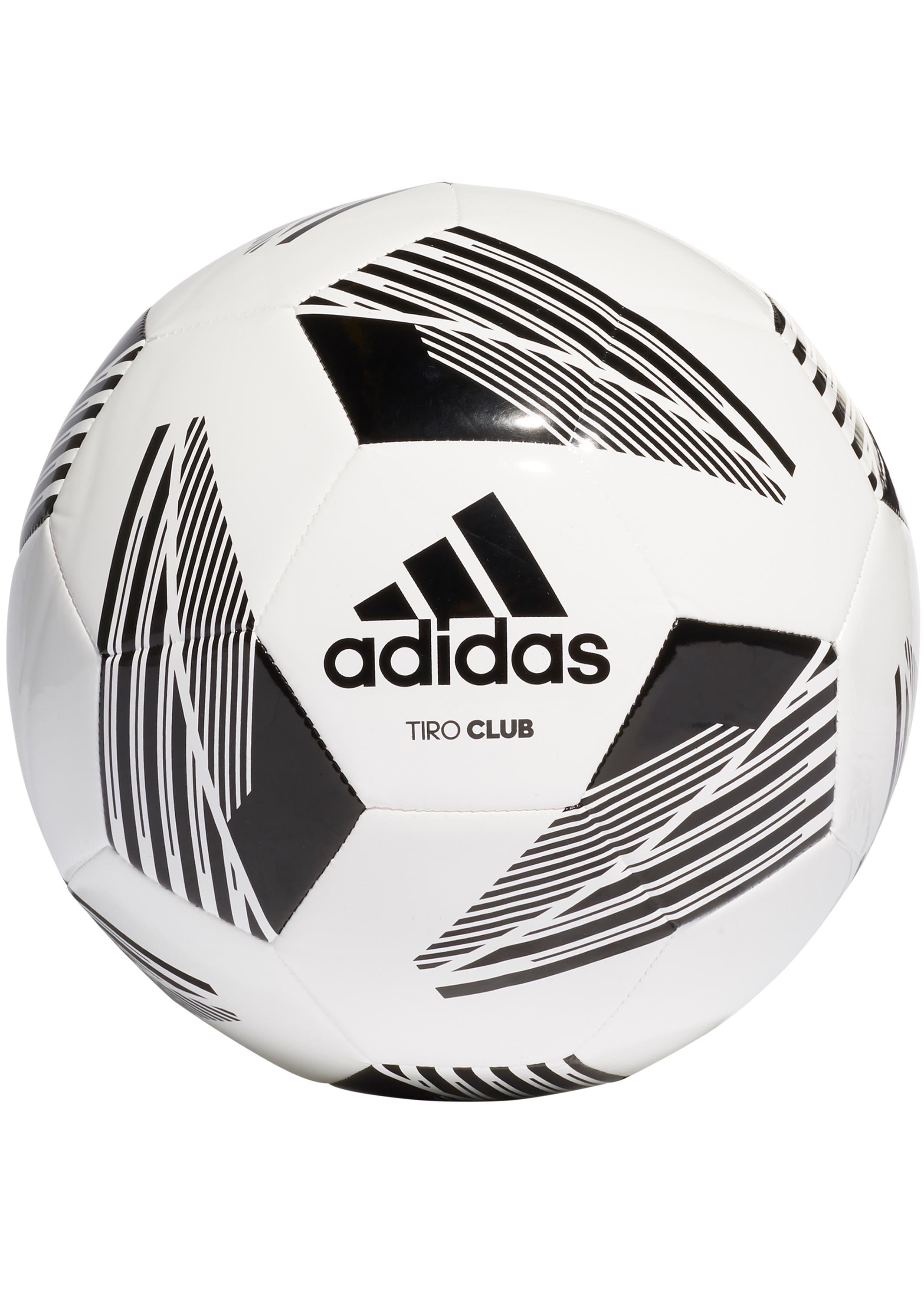 Adidas Tiro Club Soccer Ball - Official Size 5 Match Ball for Training & Games - Perfect for Youth & Adult Soccer Players