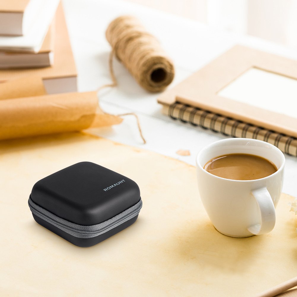 Premium Hard Shell PU Protective Carrying Case for Nespresso & Compatible Coffee Capsules - Portable Espresso Maker Accessory (Holds 4 Pods) - Ideal for Travel, Office & Home Use