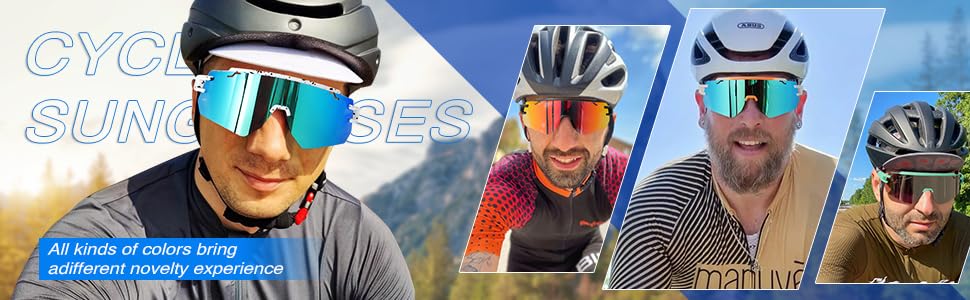 FMYPolarized Sports Sunglasses for Men & Women - UV400 Protection Baseball Glasses for Cycling, Running, Softball | Perfect for Outdoor Activities & Athletic Performance
