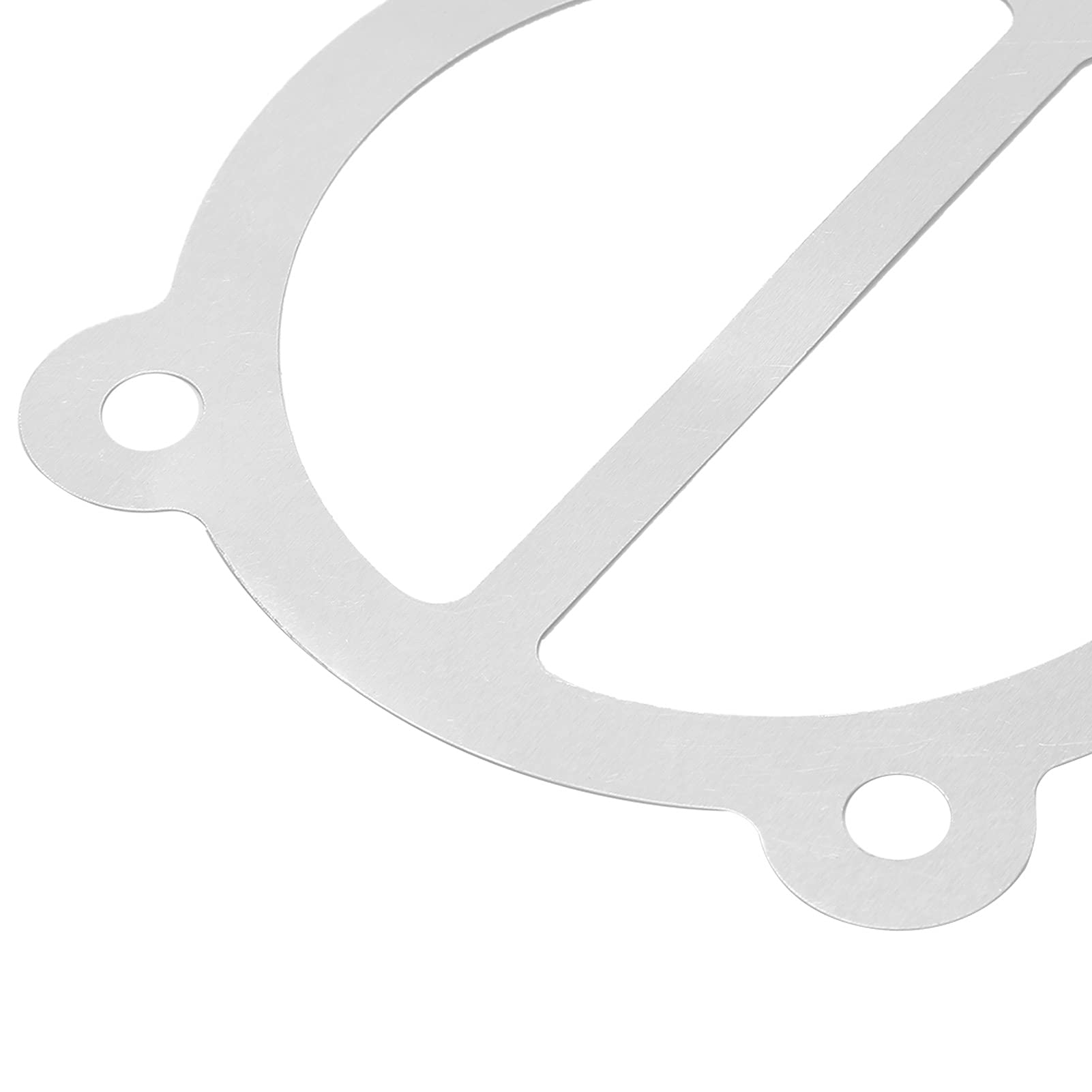 10Pcs Aluminum Air Compressor Gasket Head Base Valve Plate Pad Sealing Plate Replacement for 65mm Diameter Cylinder - Perfect for Repairing Air Tools, Pumps & Industrial Equipment