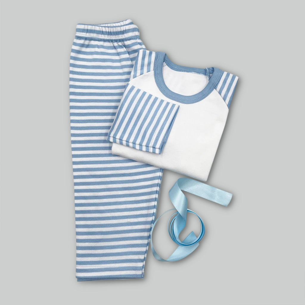 Personalized My First Year Zebra Baby Hamper in Blue - Perfect for Newborn Gifts, Baby Showers & Nursery Storage