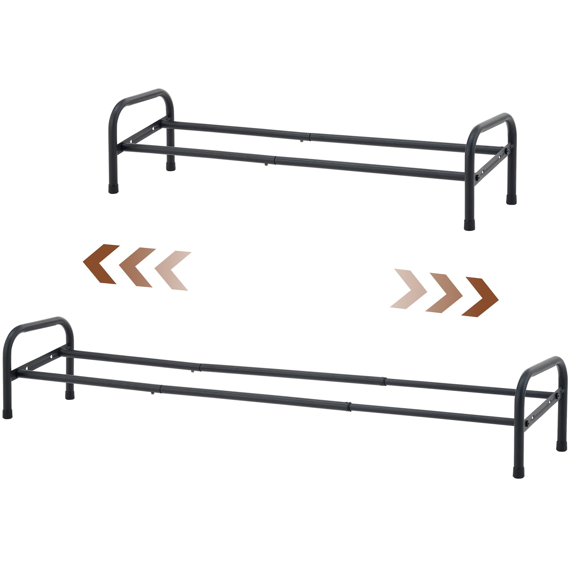 1-Tier Adjustable Metal Shoe Rack Organizer - 41.53