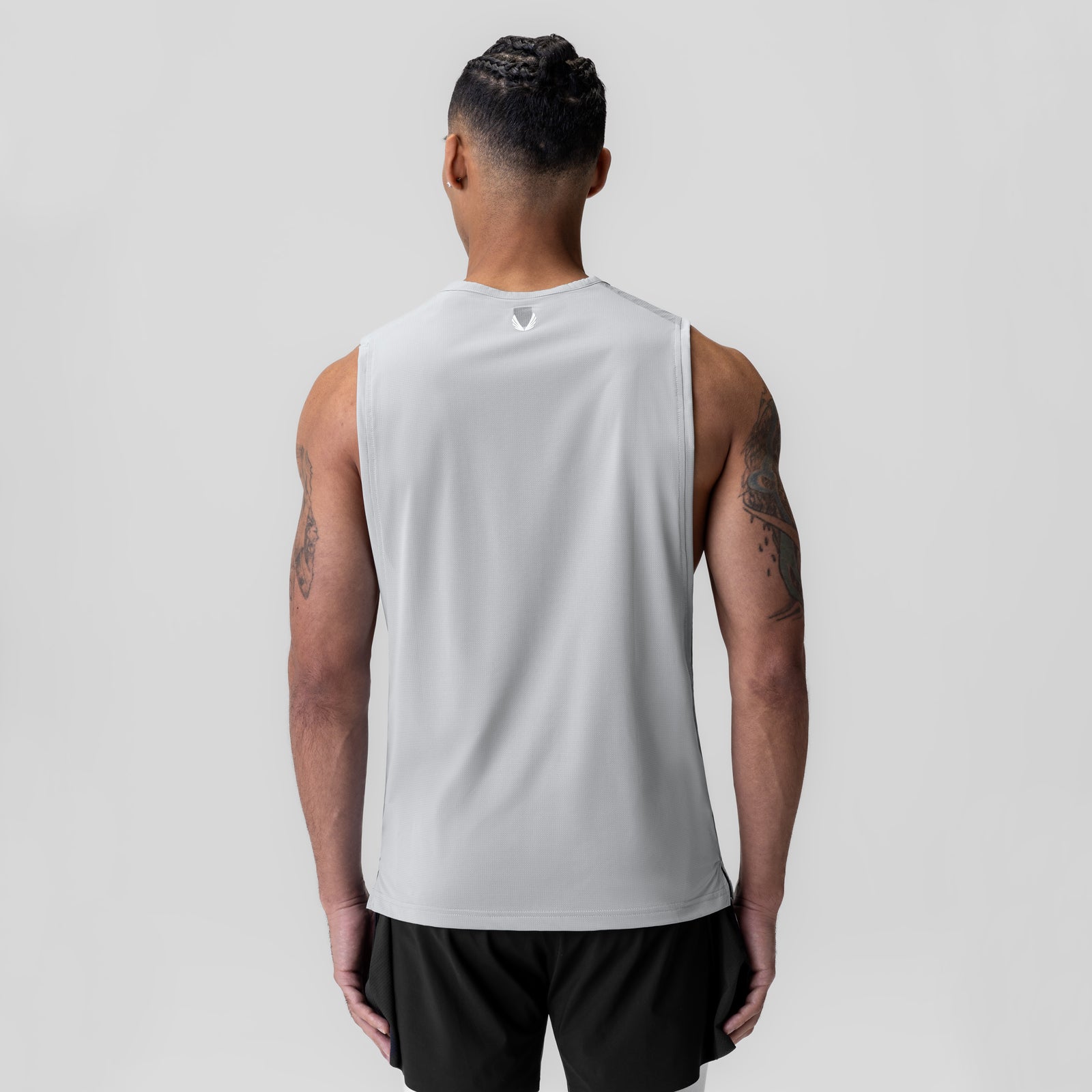 Ice Skin™ Muscle Tank Top for Men & Women - Cooling Workout Shirt, Breathable & Moisture Wicking - Slate Grey - Perfect for Gym, Running & Summer Outdoor Activities
