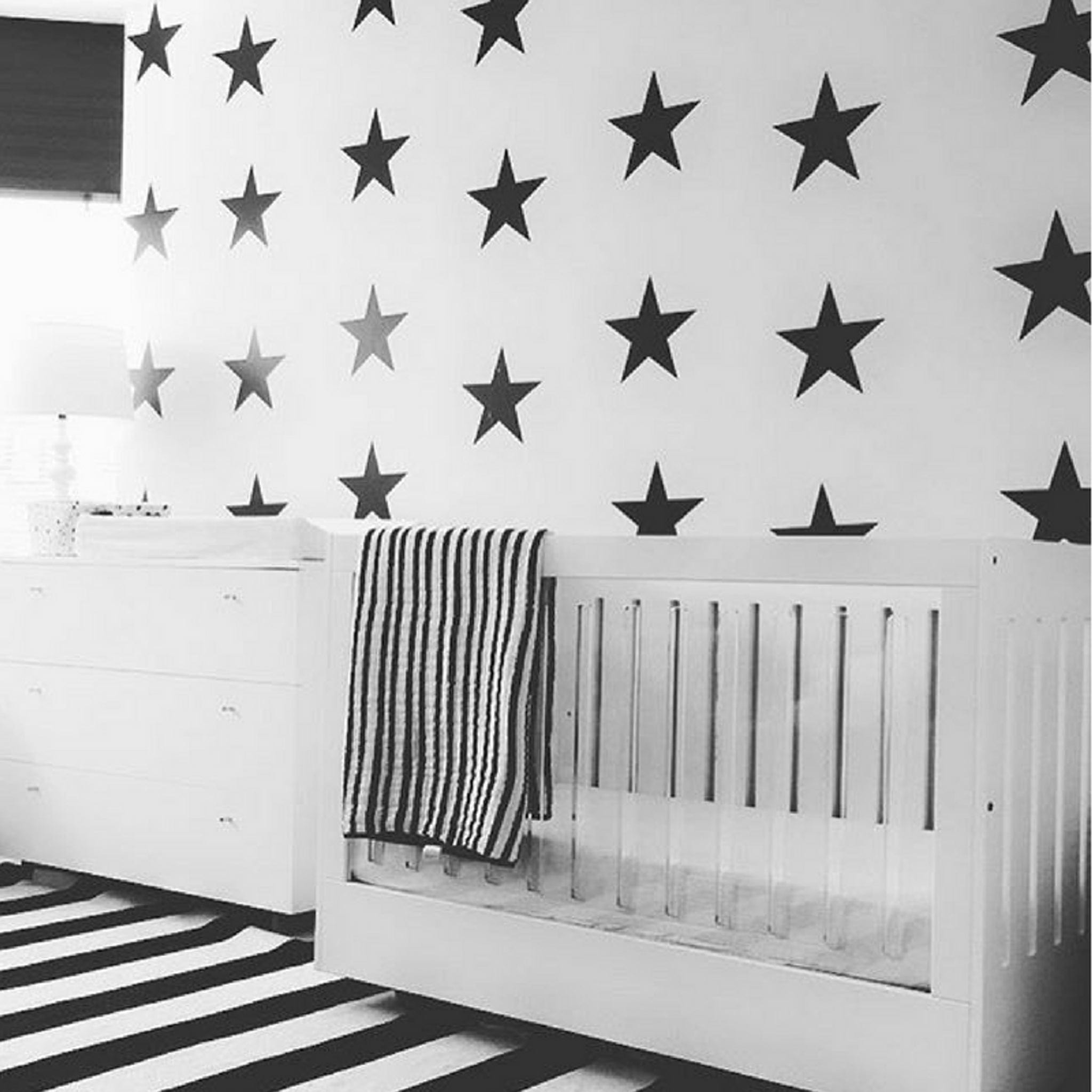 Spot On Square Roh Acrylic White Baby Crib - Modern Nursery Furniture for Newborns & Toddlers | Perfect for Bedrooms, Daycares & Gift Giving