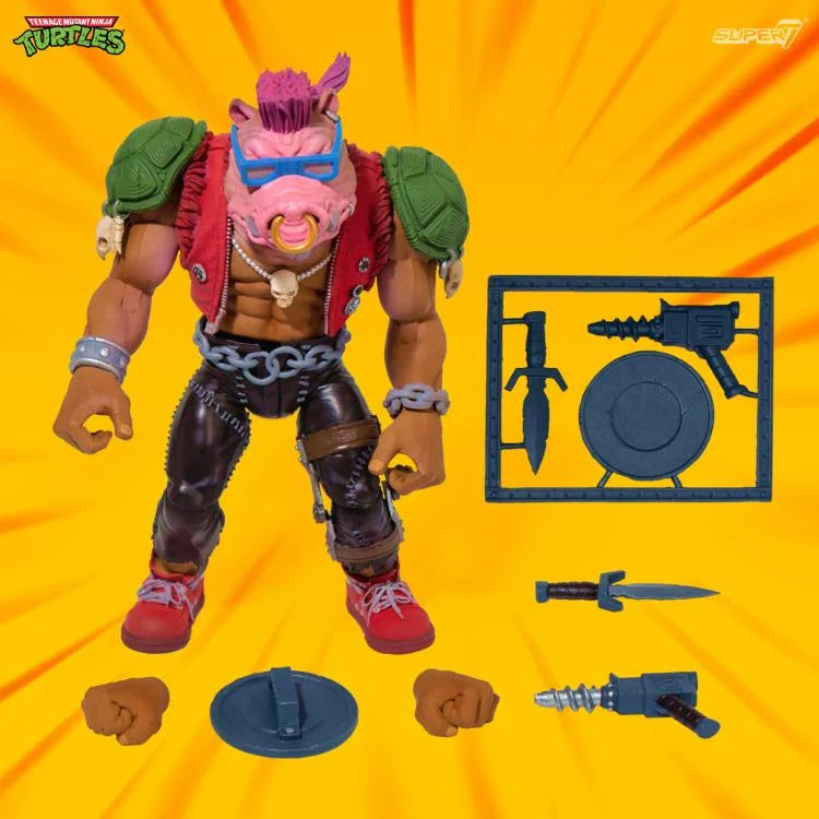 Teenage Mutant Ninja Turtles ULTIMATES! Bebop Action Figure - Collectible TMNT Toy for Fans & Collectors - Perfect for Display, Play, and Nostalgic Gift Giving