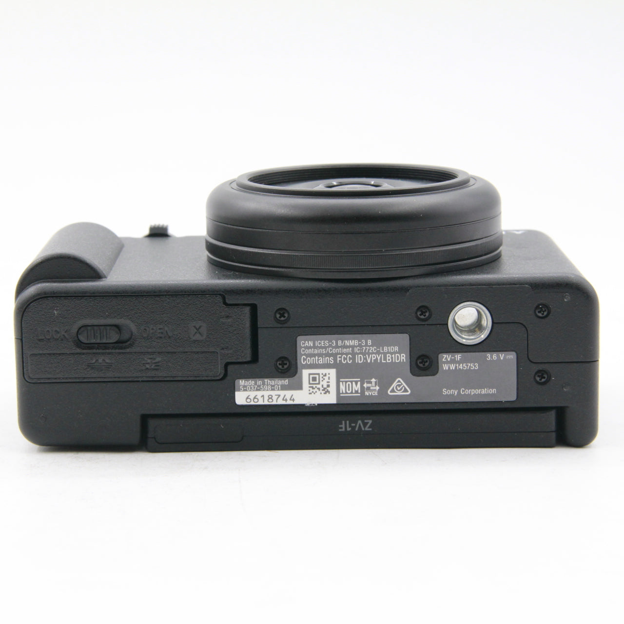 Open Box Sony ZV-1F Vlogging Camera (Black) - Perfect for YouTube, Travel & Content Creation