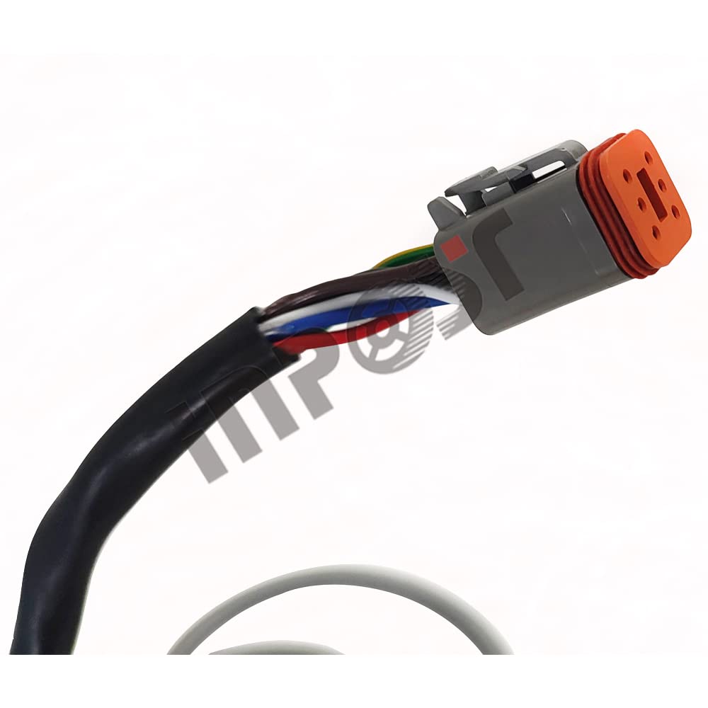 Bobcat S770 Skid Steer Loader 7-Pin Input Harness Cable Connector - Replacement Wiring Harness for Electrical System - Perfect for Tractor, Construction & Farm Equipment Maintenance