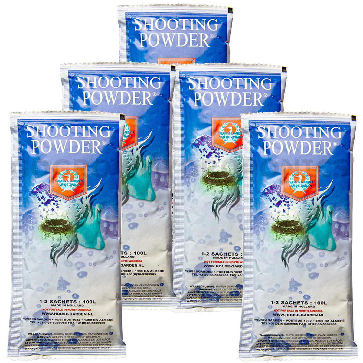 House & Garden Shooting Powder - Premium Plant Booster for Bigger Yields | Ideal for Hydroponics & Indoor Gardening