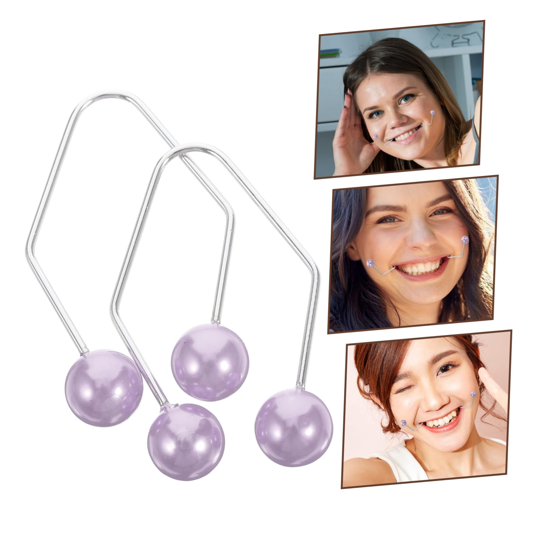 Dimple Trainer for Cheeks - Facial Dimples Maker & Exerciser | Metal Face Dimples Shaper Tool for Women | Perfect for Selfie Enhancement & Natural Beauty Routine