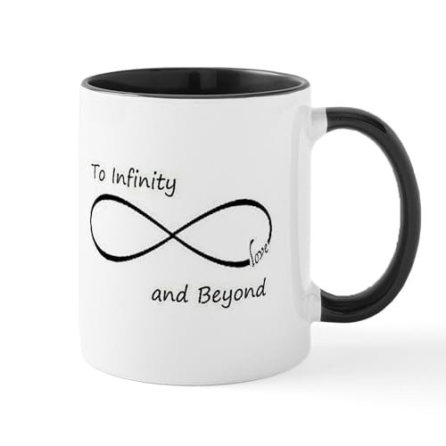 White/Black Inside - Infinity Symbol Mug
