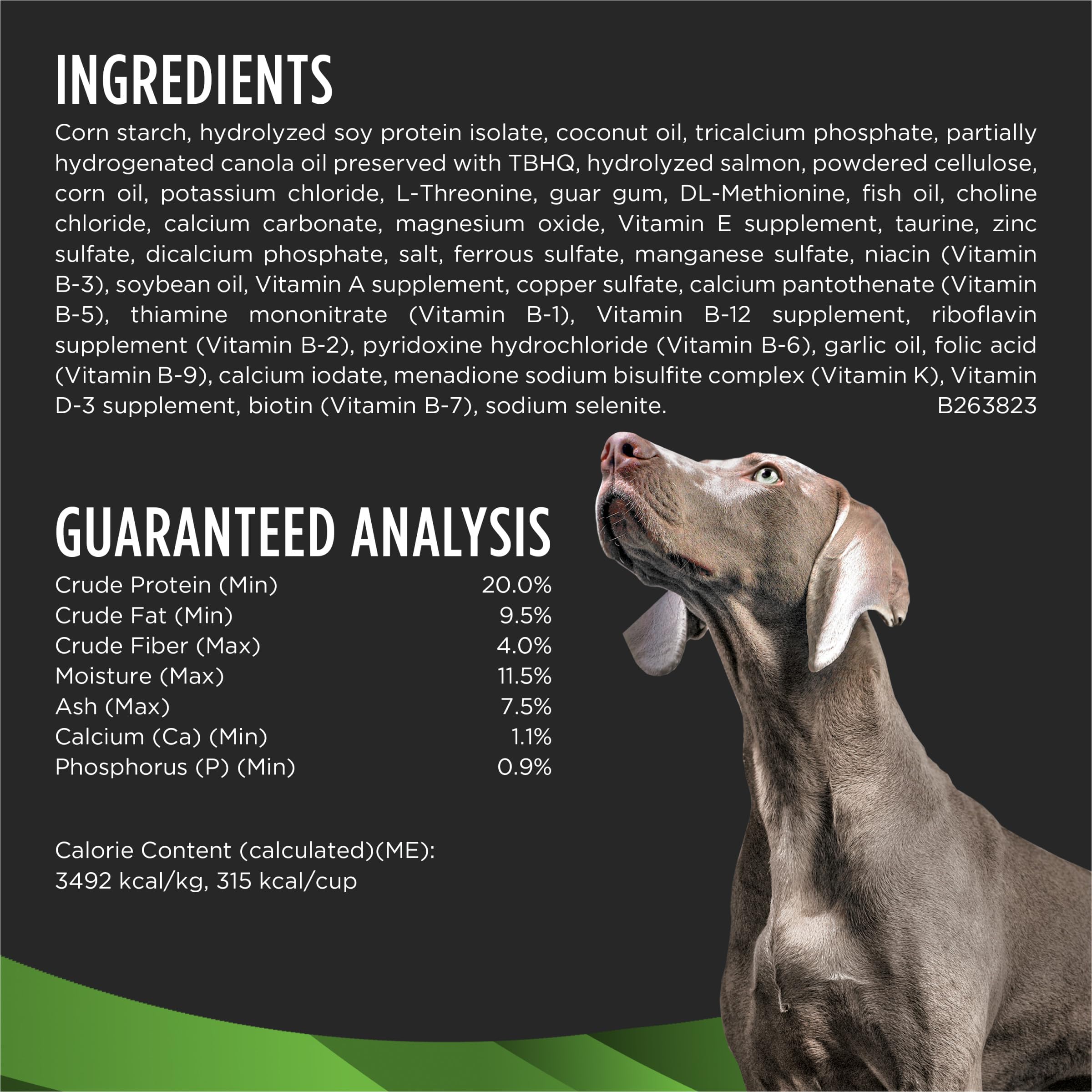 Purina Pro Plan Veterinary Diets HA Hydrolyzed Protein Dry Dog Food - Salmon Flavor, 16.5 lb Bag - Hypoallergenic Diet for Dogs with Food Sensitivities & Digestive Issues - Perfect for Sensitive Stomachs & Skin Allergies
