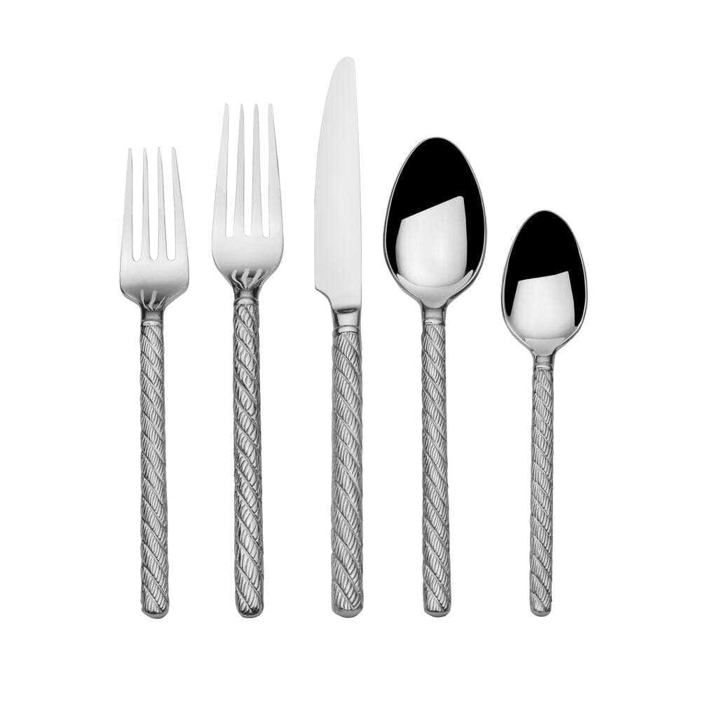 20-Piece Neptune Flatware Set - Stainless Steel Silverware for 4 People - Elegant Dinnerware Set for Everyday Use & Special Occasions - Perfect for Dining, Entertaining & Gifts