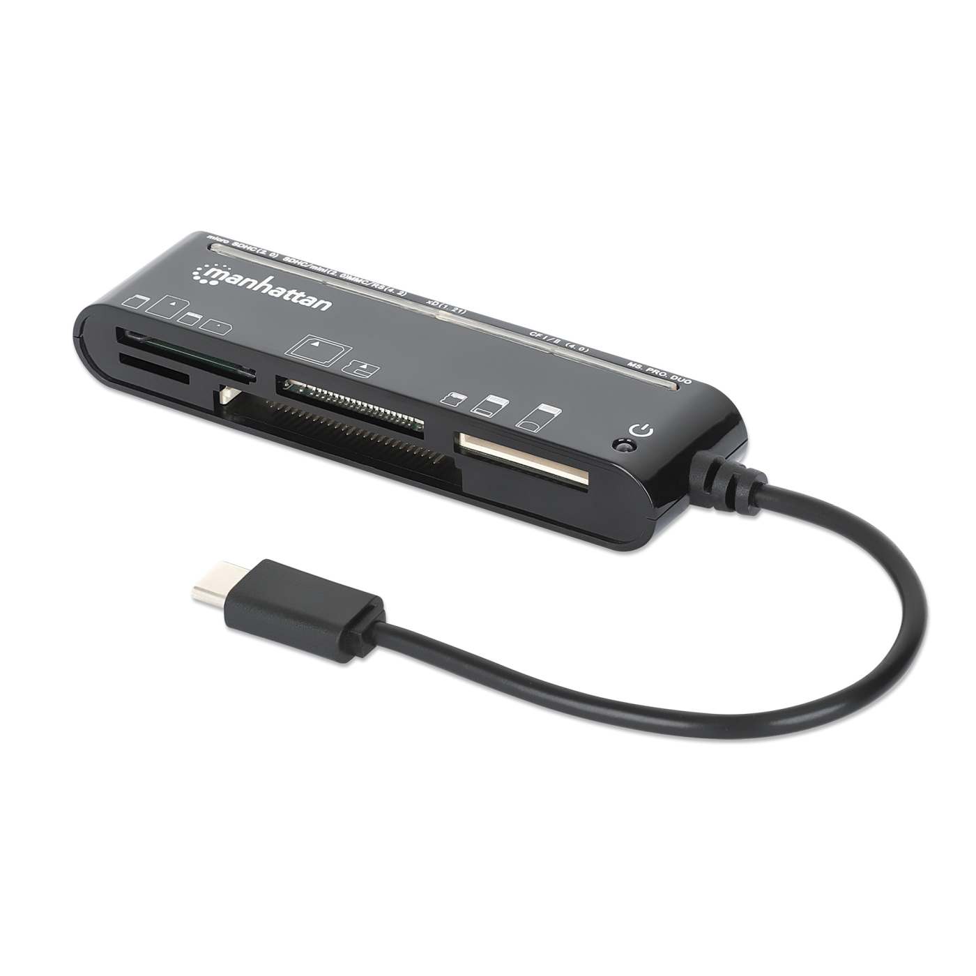 USB C to Multi Card Reader/Writer - 3-in-1 SD/TF/Micro SD Card Adapter for MacBook, iPad, Android - Fast Data Transfer for Photography, Video Editing & File Backup