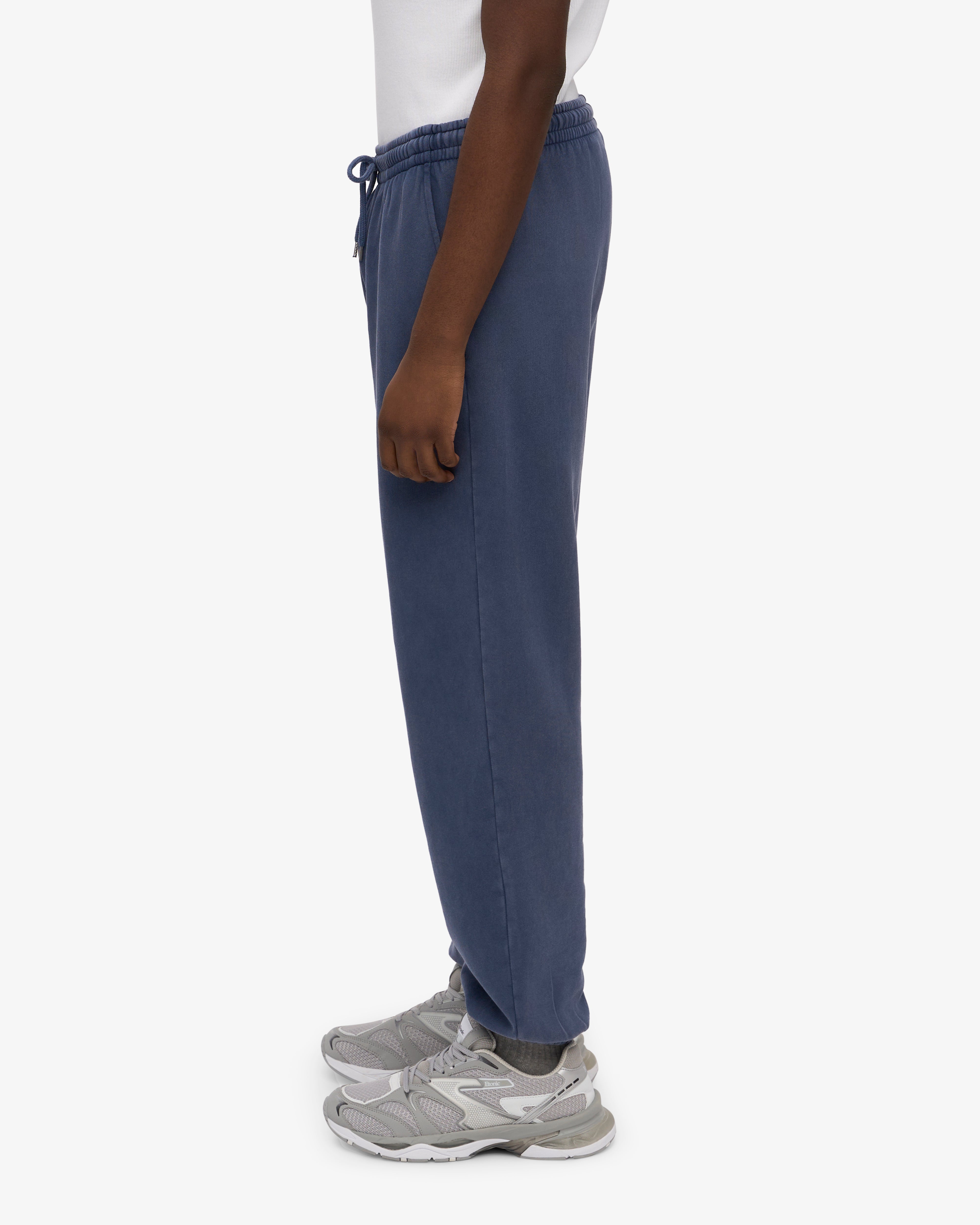 Premium Organic Cotton Sweatpants for Women - Soft & Comfortable Neptune Blue Joggers - Perfect for Yoga, Lounge & Casual Wear