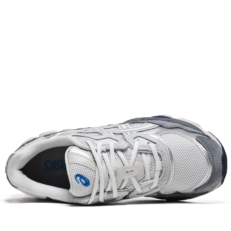 ASICS Gel-NYC Running Shoes for Men - Glacier Grey/Gravel - Lightweight Cushioned Sneakers for Jogging, Gym & Everyday Wear