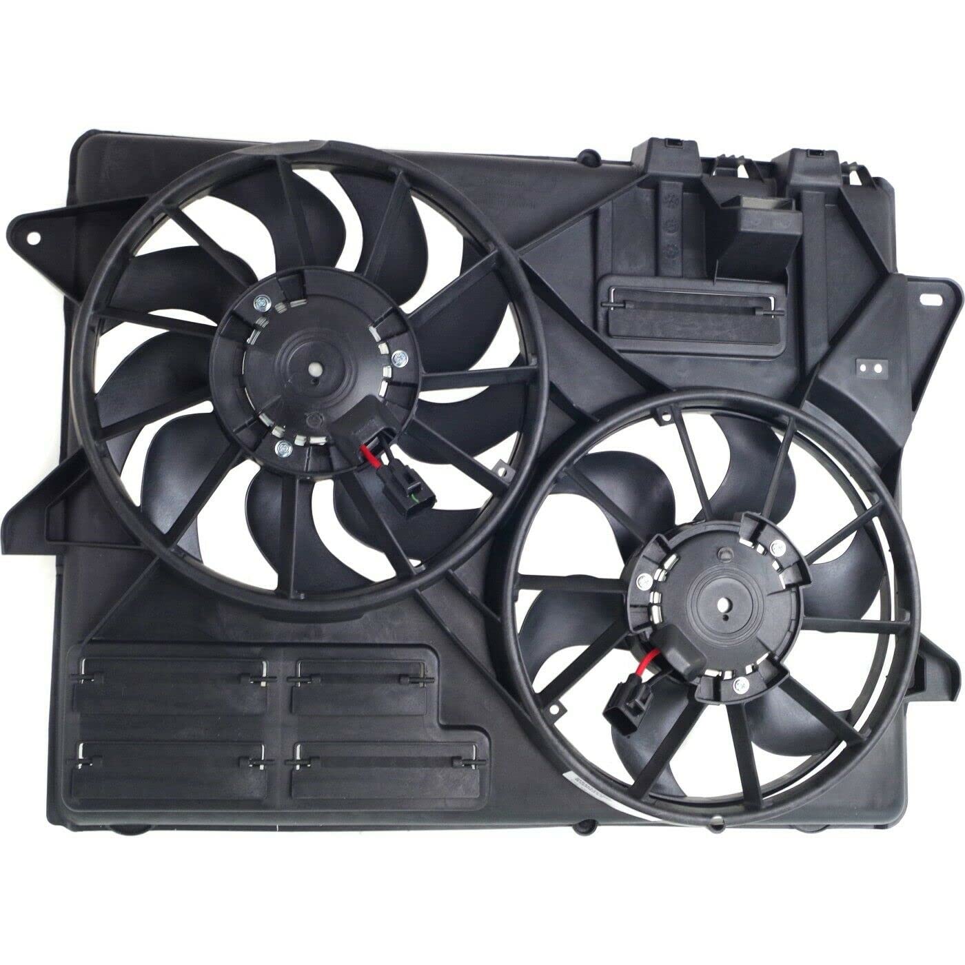 JJ Cooling Fan Assembly Compatible with FO3115205 FR3Z8C607A 14880793 - Replacement for Ford Vehicles - Perfect for Engine Cooling & Overheating Prevention