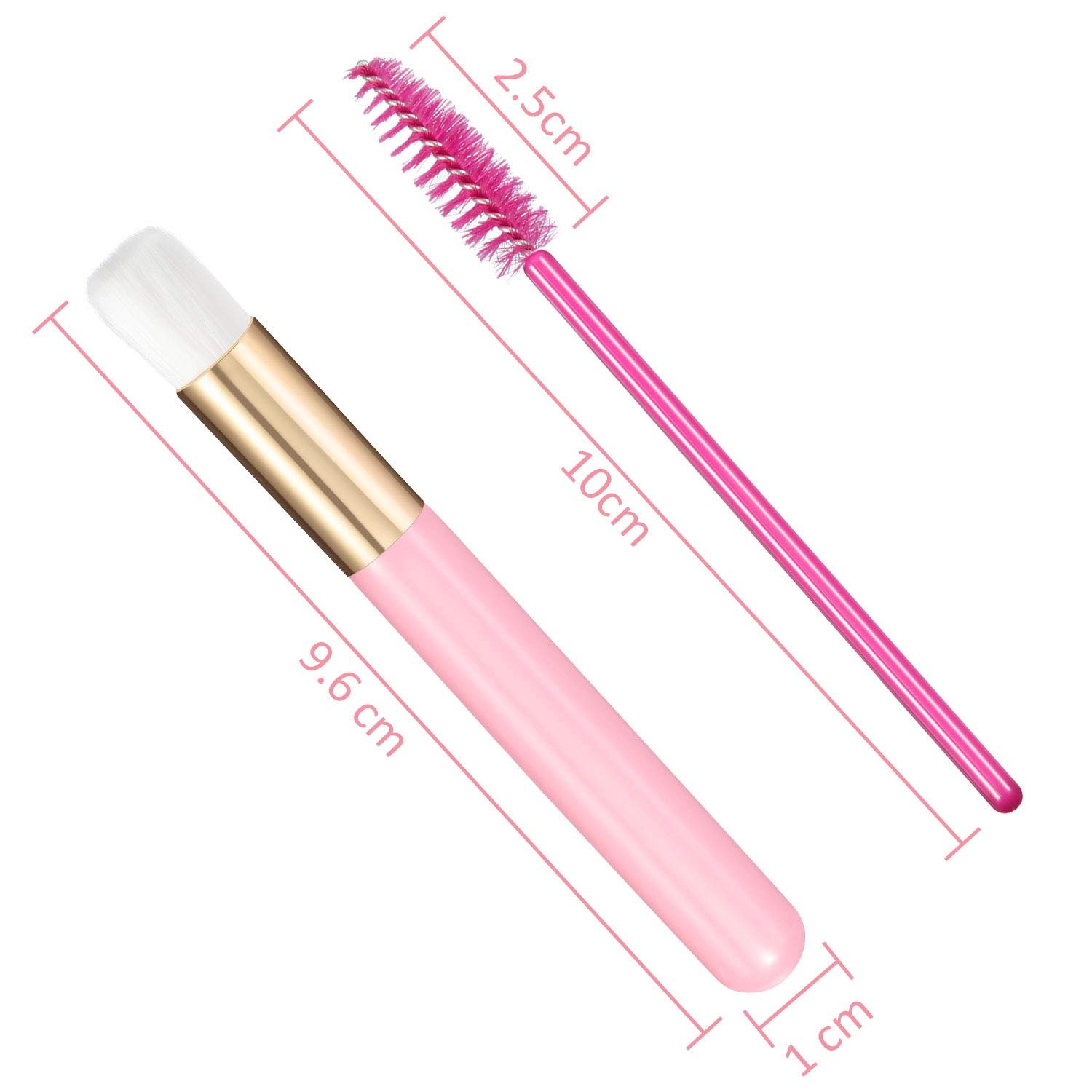 24-Piece Lash Shampoo Brush Set - Eyelash Cleansing & Makeup Brush Kit for Extensions, Nose Pore Deep Cleaning - Perfect for Daily Lash Care & Professional Salon Use