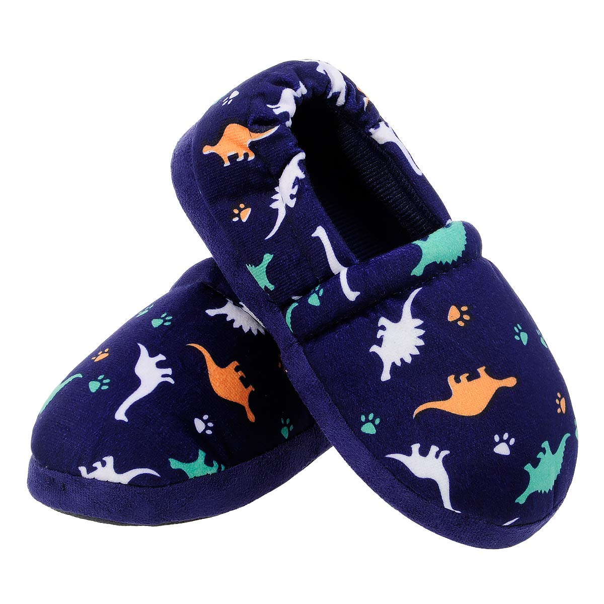 **Boys Dinosaur Slippers for Toddlers - Anti-Slip Indoor House Shoes for Kids | Soft & Comfortable Home Footwear for Playtime & Relaxation**