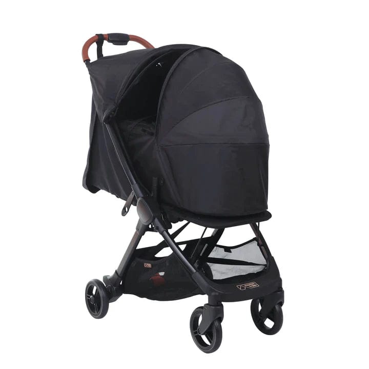 Mountain Buggy Nano Urban Cocoon Stroller with Adapters - Lightweight Compact Travel Stroller for City & Outdoor Adventures