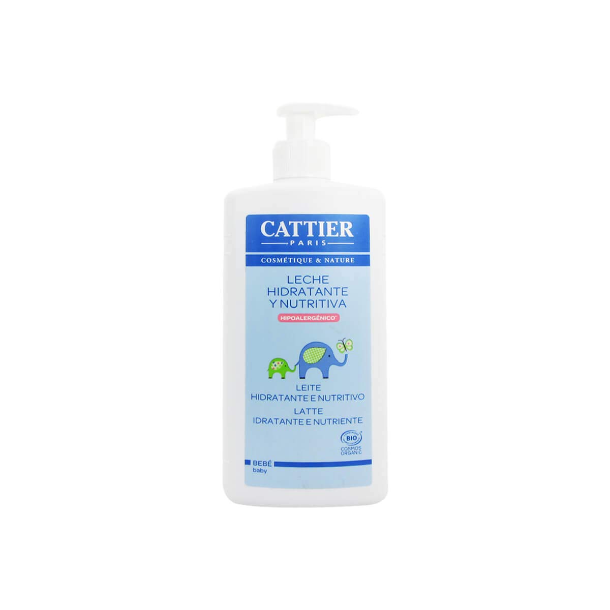 Cattier Moisturizing & Nourishing Milk 500ml - Hydrating Body Lotion for Dry Skin, Natural Skincare for Daily Moisturizing Routine