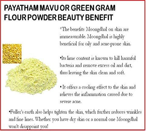 100% Natural Vegetable Gelatin with Moong Dal Flour - 2-in-1 Face Mask & Hair Removal Powder (25g) for Glowing Skin & Smooth Hair Care at Home