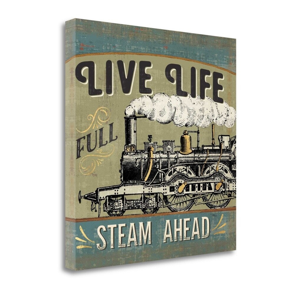 Pela Studio 'A Great Journey XII' Fine Art Giclee Print on Gallery Wrap Canvas - Ready to Hang Wall Decor for Living Room, Bedroom & Office