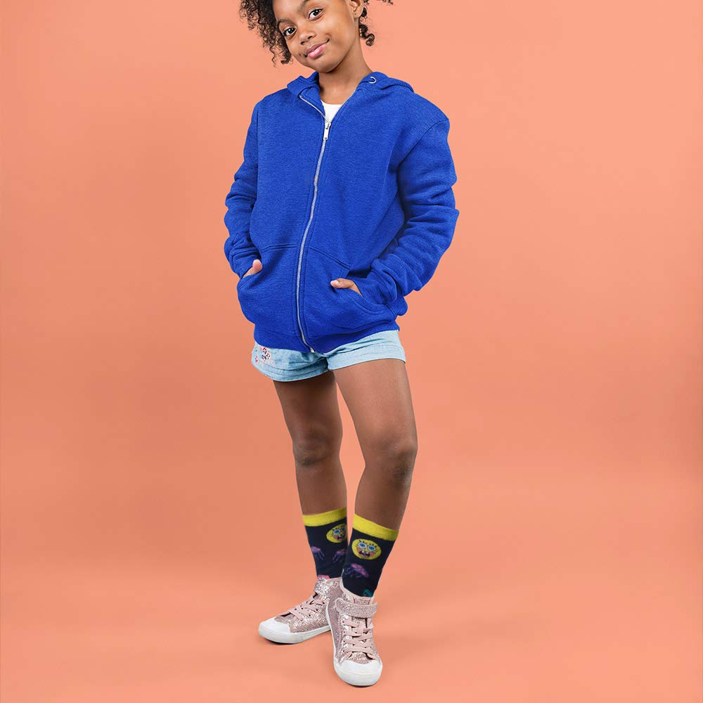 SpongeBob SquarePants Cartoon Character Socks for Kids - Fun & Comfortable Ankle Socks for Boys & Girls - Perfect for School, Playtime & Nickelodeon Fans