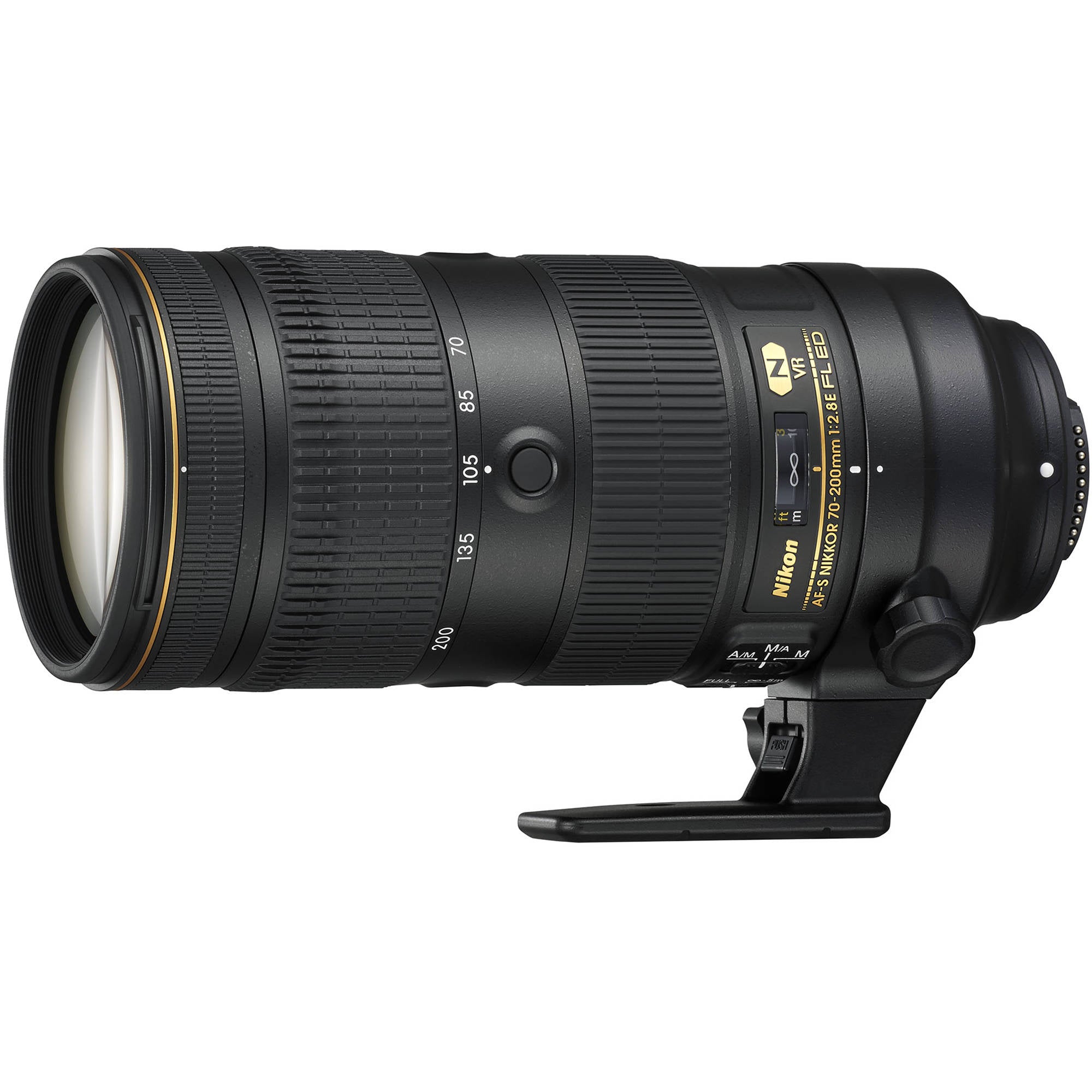 Nikon AF-S NIKKOR 70-200mm f/2.8E FL ED VR Telephoto Zoom Lens for DSLR Cameras - Professional Photography, Sports & Wildlife Shooting